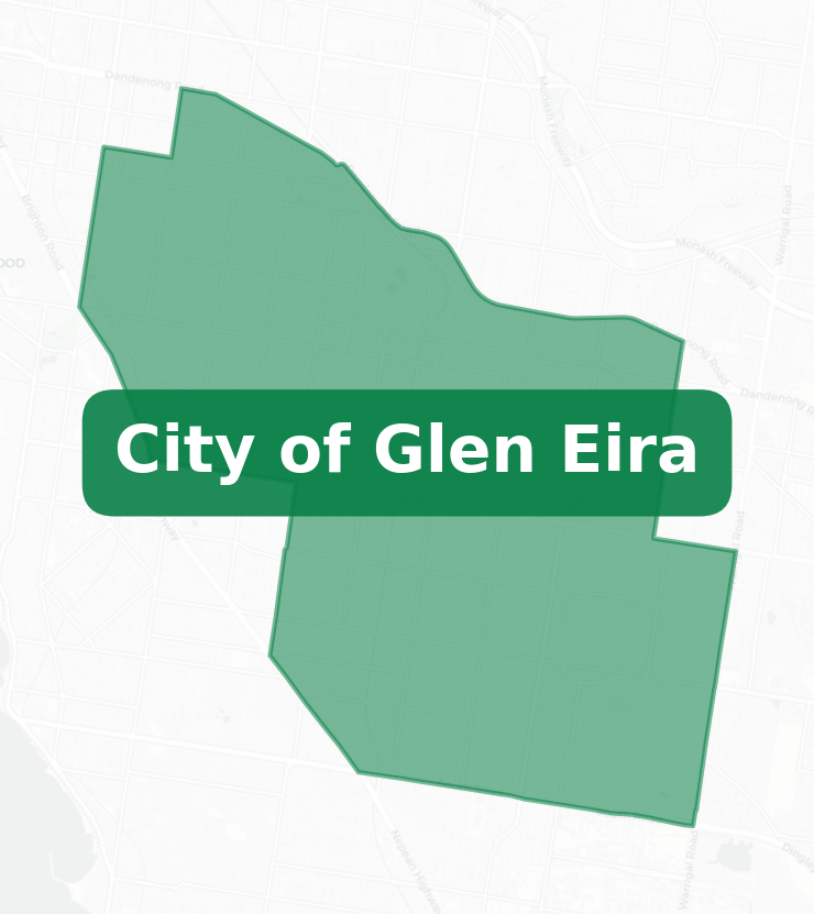 City of Glen Eira boundries map
