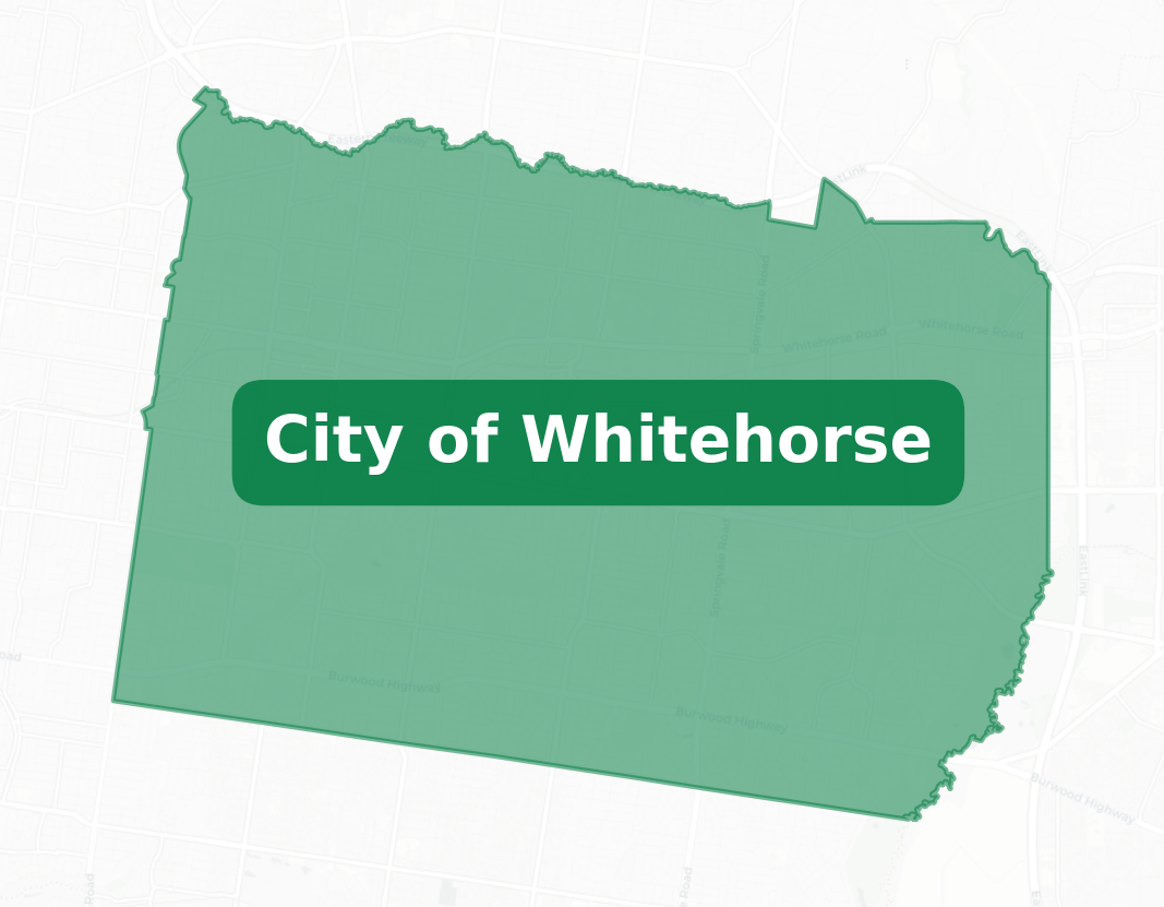 City of Whitehorse boundries map