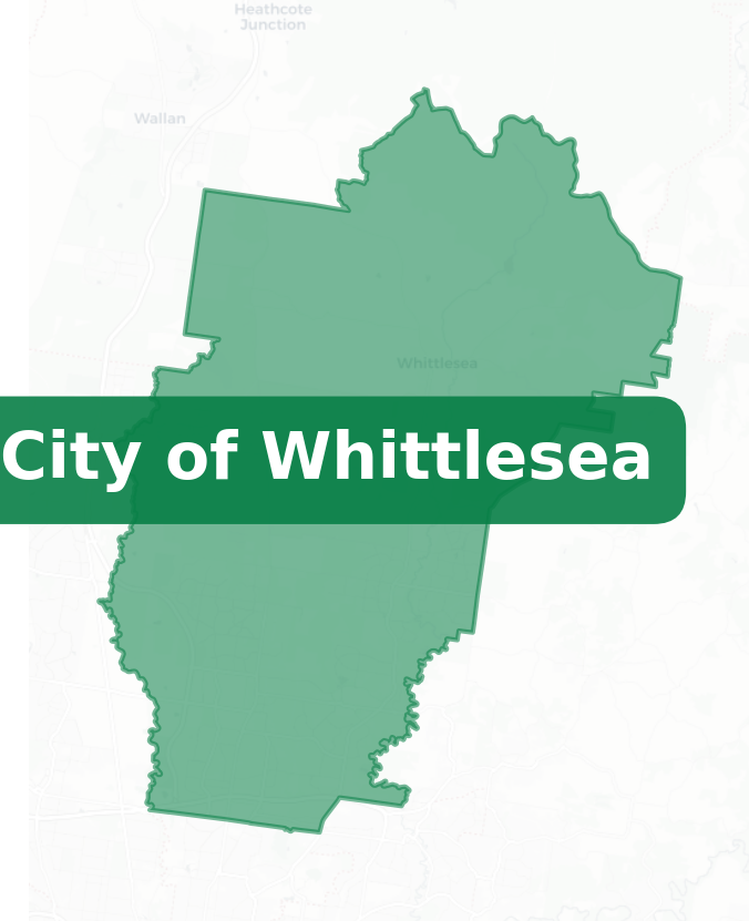 City of Whittlesea boundries map
