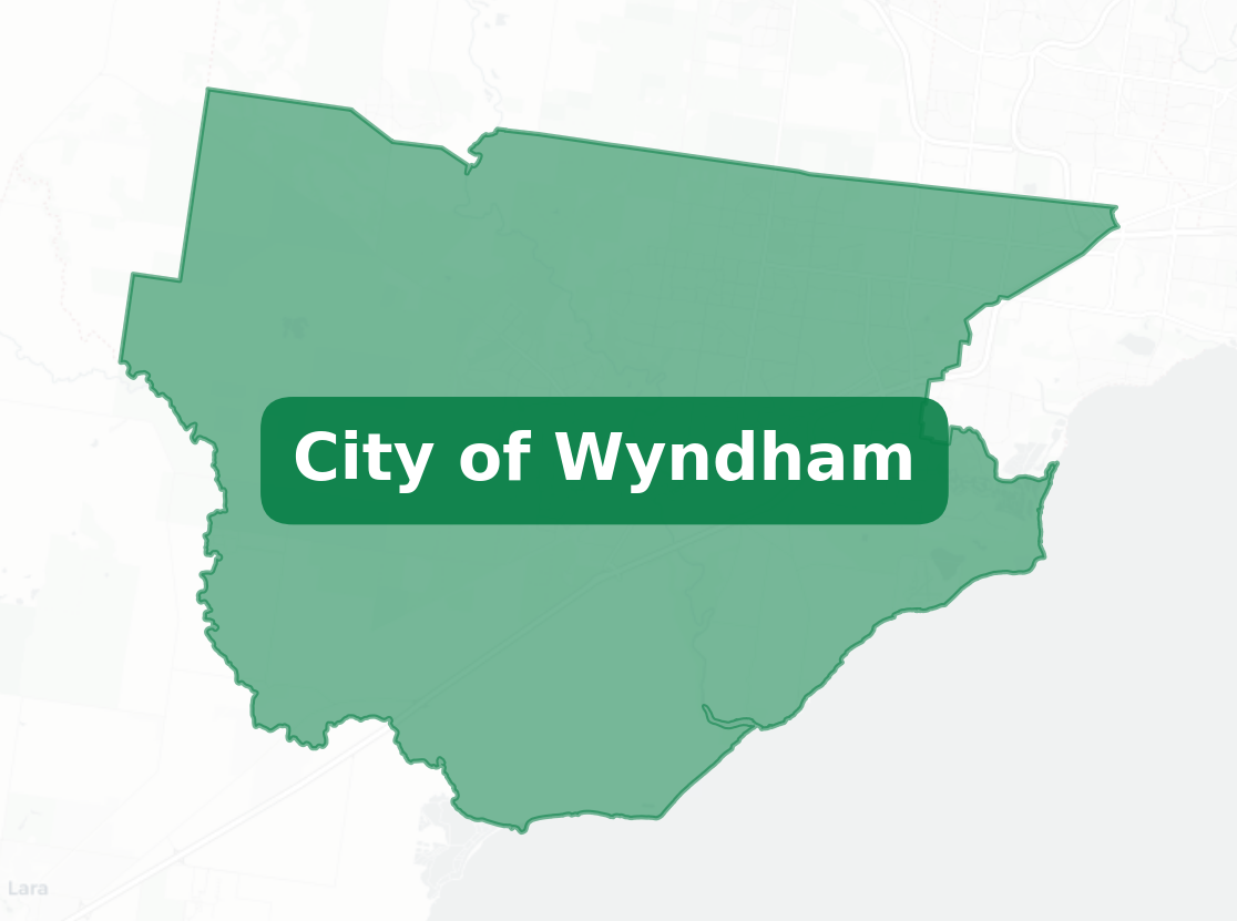 City of Wyndham boundries map